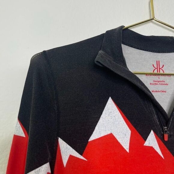 Krimson Klover Baselayer Top Scenic Apres Ski Anyone Small Sky Blue Snow Winter - Picture 5 of 10